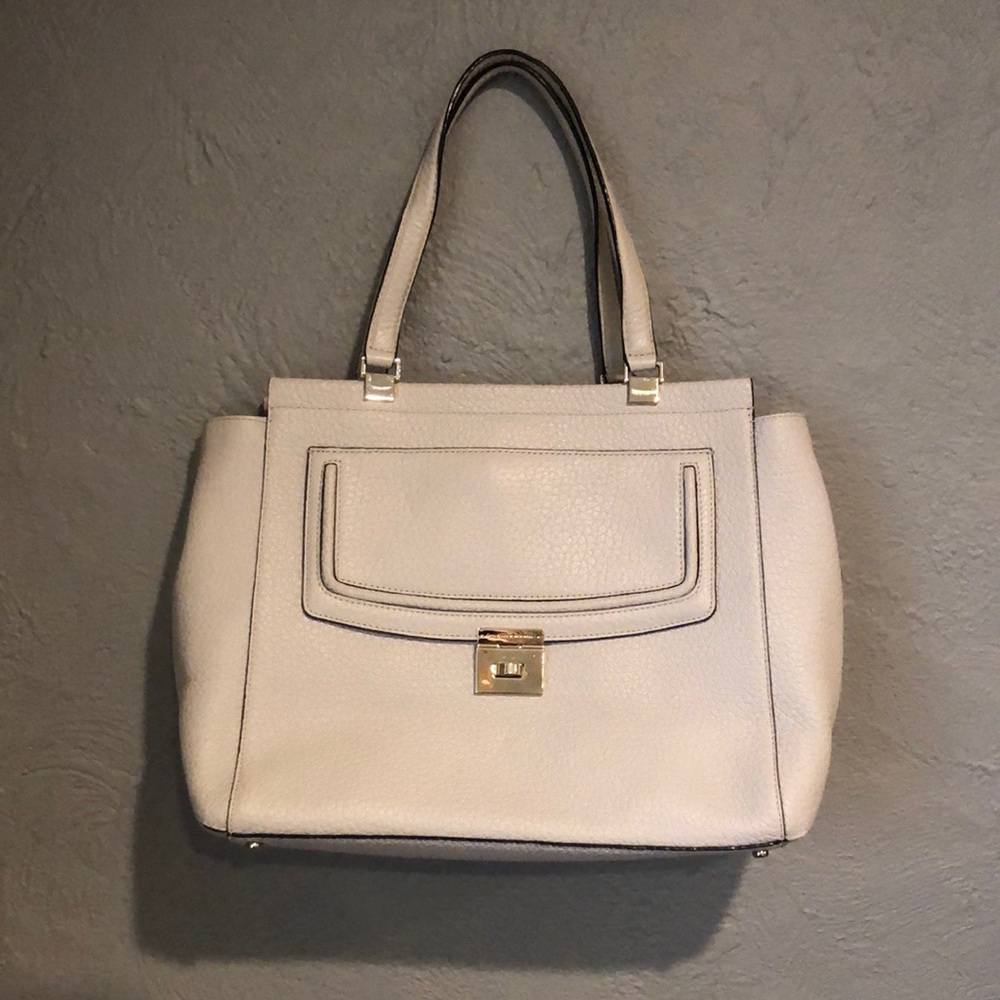 Kate Spade Thatcher Everett Way leather shoulder/tote bag.